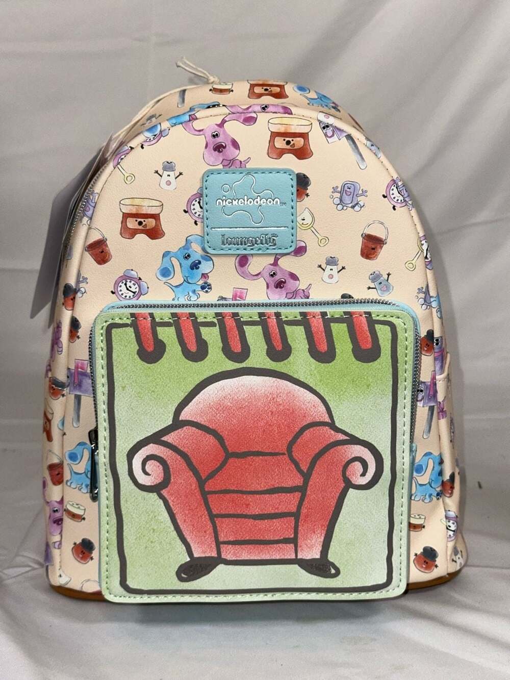 Loungefly Nickelodeon Blue's Clues Thinking Chair Mini Backpack